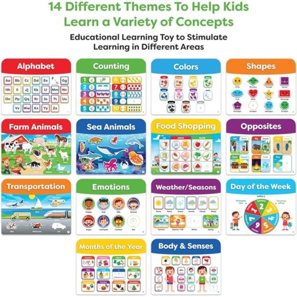 Montessori Busy Book for Toddlers Ages 3 and Up - Pre K Preschool Learning - Picture 2 of 6